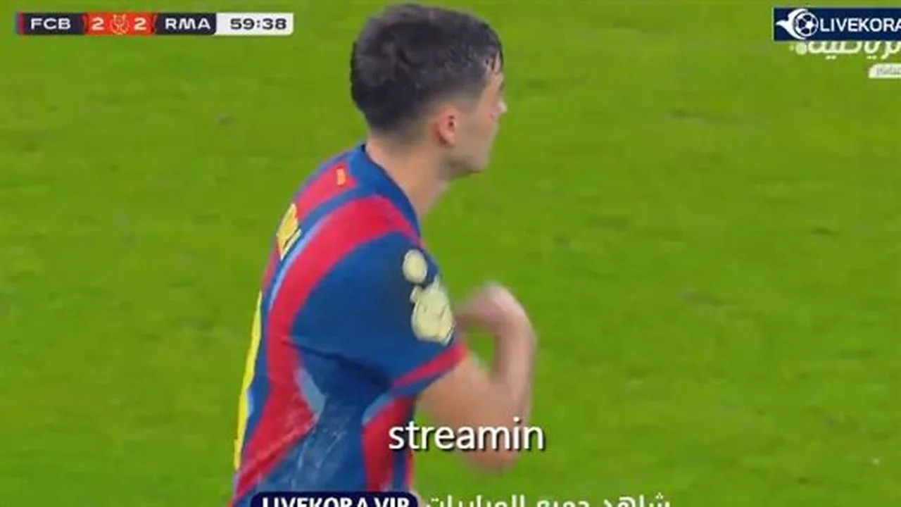 تعادل مثير.. ريال مدريد يقابل برشلونة 2-2 على قناة ثمانية السعودية